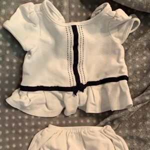 0-3m Janie and Jack baby girl outfit
